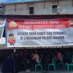 Polsek Mandor Perkuat Jaga Pembakaran Hutan Kebun Maupun Ladang